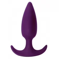 Фиолетовая пробка со смещенным центром тяжести Delight - 10,5 см фиолетовый 