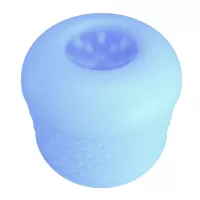 Голубой сквозной мастурбатор Cole голубой 