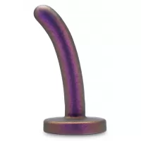 Фиолетовая насадка с гладкой поверхностью Surrender 4.75 Inch Beginner Pegging Dildo - 12 см фиолетовый 