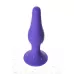 Фиолетовая анальная втулка Toyfa A-toys - 11,3 см фиолетовый 