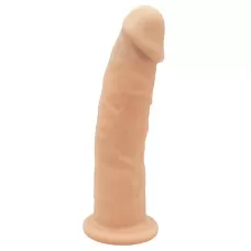 Телесный фаллоимитатор на присоске DILDO 7.5INCH - 19 см телесный 