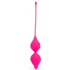 Ярко-розовые вагинальные шарики со смещенным центром тяжести ярко-розовый 
