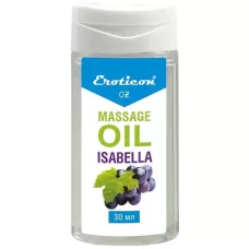 Массажное масло Isabella с ароматом винограда «Изабелла» - 30 мл  