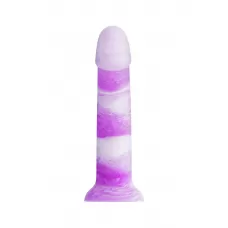 Фиолетовый фаллоимитатор Neil - 18 см фиолетовый 
