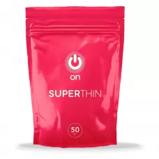 Ультратонкие презервативы ON Super Thin - 50 шт  