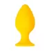 Желтая анальная втулка Riffle - 6 см желтый 