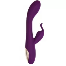 Фиолетовый вибратор-кролик G-Spotter - 19,5 см фиолетовый 