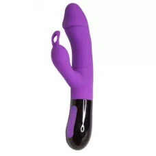 Фиолетовый вибратор-кролик Ares 2.0 - 20,6 см фиолетовый 