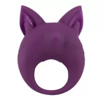 Фиолетовое перезаряжаемое эрекционное кольцо Kitten Kiki фиолетовый 