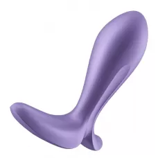 Фиолетовый анальный вибростимулятор Intensity Plug фиолетовый 
