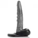 Серый фантазийный фаллоимитатор The Gargoyle Rock Hard Silicone Dildo - 23,6 см серый 