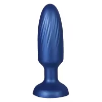 Синяя анальная пробка G Stuck - 10 см синий 