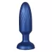 Синяя анальная пробка G Stuck - 10 см синий 
