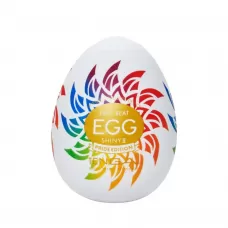 Мастурбатор-яйцо Tenga Egg Shiny II Pride Edition белый Мастурбатор-яйцо Tenga Egg Shiny II Pride Edition белый