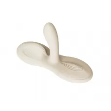 Белая виброподушка с функцией нагрева Flora белый Белая виброподушка с функцией нагрева Flora белый