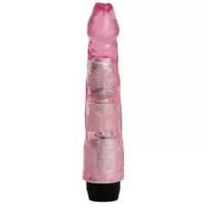 Розовый вибратор-реалистик - 22,5 см розовый 
