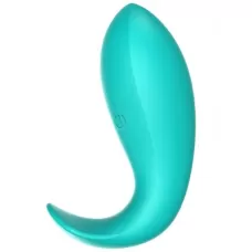 Зеленая вагинальная вибропробка для ношения Ava с пультом ДУ зеленый 