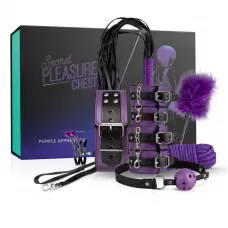 Фиолетовый эротический набор Dark Apprentice фиолетовый 