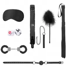 Черный игровой набор Introductory Bondage Kit №6 черный 