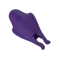 Фиолетовые виброзажимы для сосков Nipple Play Rechargeable Nipplettes фиолетовый 