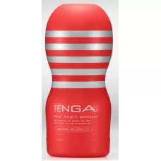 Мастурбатор TENGA Original Vacuum Cup красный 