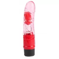 Розовый вибратор-реалистик 7 Inch Realistic Vibe - 18 см розовый 
