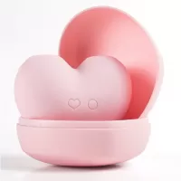 Розовый вакуумный стимулятор Heart в форме сердца розовый 