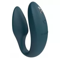 Зеленый вибратор для пар We-Vibe Sync 2 с пультом ДУ зеленый 