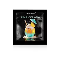 Саше съедобной оральной смазки OraLove с ароматом пина колада - 3 гр  
