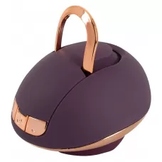 Фиолетовый вращающийся массажёр для вульвы Rotating Vulva Massager фиолетовый 
