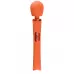 Оранжевый жезловый вибромассажер Vim Vibrating Wand - 31,3 см оранжевый 
