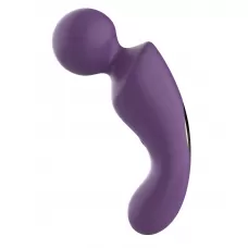 Фиолетовый изогнутый wand-вибратор фиолетовый Фиолетовый изогнутый wand-вибратор фиолетовый