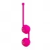 Ярко-розовые вагинальные шарики Kegel Tighten Up III ярко-розовый 