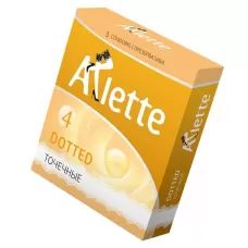 Презервативы Arlette Dotted с точечной текстурой - 3 шт  