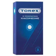 Гладкие презервативы Torex  Классические  - 12 шт  