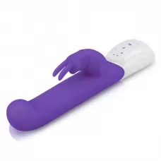 Фиолетовый вибромассажер для G-точки Come hither G-Spot Rabbit - 24,5 см фиолетовый 