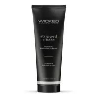 Массажный легкий крем WICKED Stripped plus Bare - 120 мл  