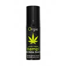 Возбуждающий интимный гель для пар ORGIE Hemp Intense Orgasm - 15 мл  