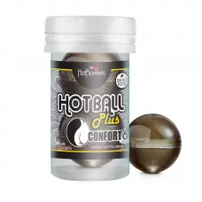 Анальный лубрикант на масляной основе Hot Ball Plus Conforto (2 шарика по 3 гр  