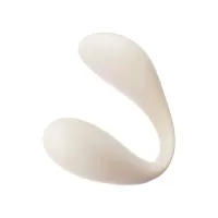 Бежевый вибратор для ношения Carla с управлением через приложение бежевый 