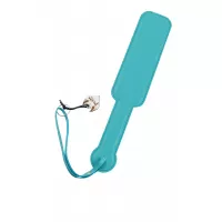 Голубой кожаный пэддл - 37 см голубой 