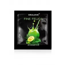 Саше съедобной оральной смазки OraLove с ароматом фейхоа - 3 гр Саше съедобной оральной смазки OraLove с ароматом фейхоа - 3 гр