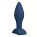 Синяя анальная пробка Bulb Plug S - 9 см синий 