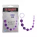 Фиолетовая анальная цепочка Sassy Anal Beads - 26,7 см фиолетовый 