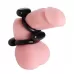 Двойное эрекционное кольцо Dual Stretch To Fit Cock and Ball Ring черный 