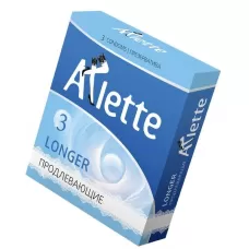 Презервативы Arlette Longer с продлевающим эффектом - 3 шт  