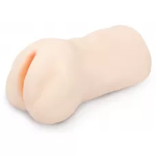Телесный мастурбатор-вагина из силикона телесный 
