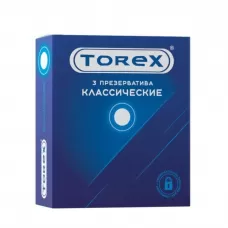 Гладкие презервативы Torex  Классические  - 3 шт  