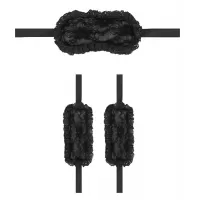 Черный игровой набор Introductory Bondage Kit №7 черный 