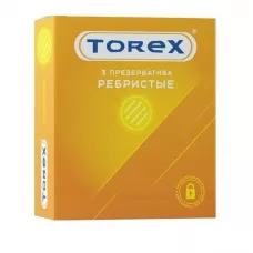 Текстурированные презервативы Torex  Ребристые  - 3 шт  